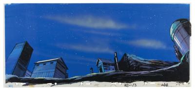 Lot #861 X-Men (10) Panorama Production Watercolors with Overlay Backgrounds from X-Men: The Animated Series - Image 2