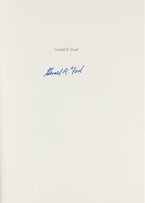 Lot #67 Gerald Ford Signed Book - Image 2