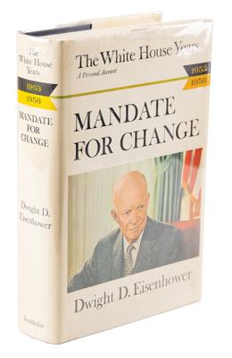 Lot #57 Dwight D. Eisenhower Signed Book - Image 3