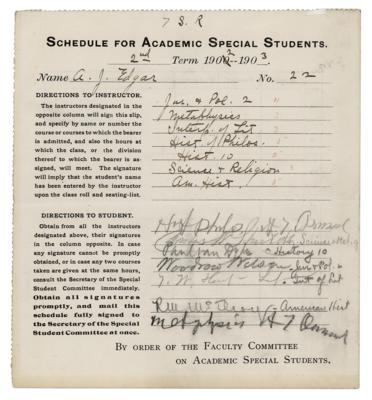 Lot #116 Woodrow Wilson Document Signed - Image 1