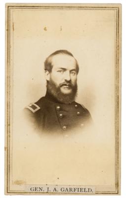 Lot #70 James A. Garfield Original Photograph - Image 1