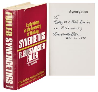 Lot #416 Buckminster Fuller Signed Book