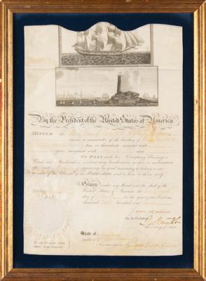 Lot #2 James Madison Document Signed as President - Image 3
