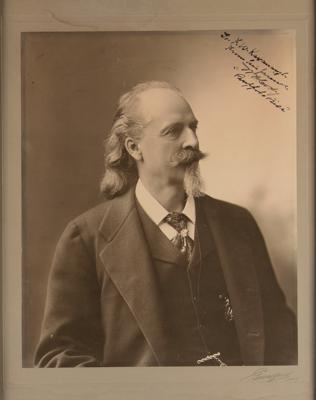 Lot #170 William F. 'Buffalo Bill' Cody Signed Oversized Photograph - Image 2