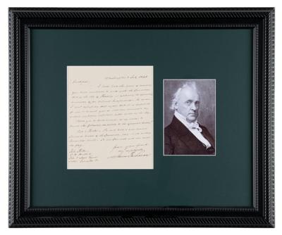 Lot #12 James Buchanan Autograph Letter Signed