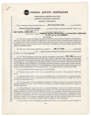Lot #549 The Supremes Document Signed
