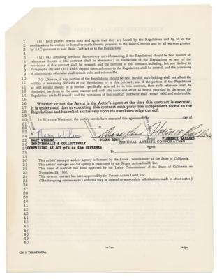 Lot #549 The Supremes Document Signed - Image 2