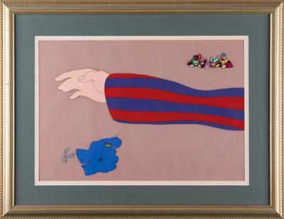 Lot #872 Beatles, Ringo's Arm, and The Dreadful Flying Glove production cels from Yellow Submarine - Image 2