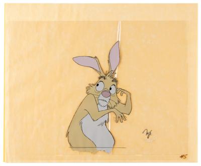 Lot #780 Rabbit production cel from The New Adventures of Winnie the Pooh