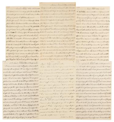 Lot #162 Alexander II Archive of (5) Handwritten Love Letters - Image 2