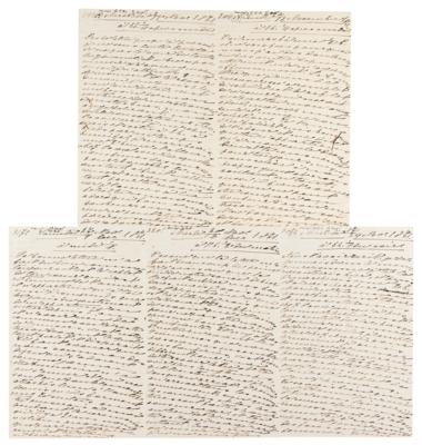 Lot #162 Alexander II Archive of (5) Handwritten Love Letters - Image 3