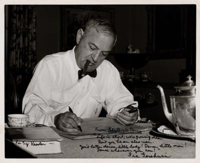 Lot #486 Ira Gershwin Signed Photograph - Image 1