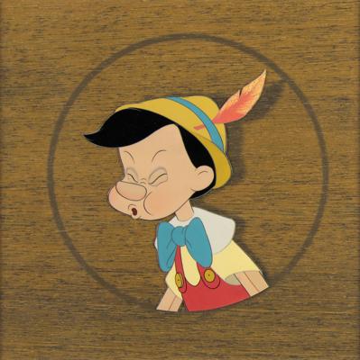 Lot #710 Pinocchio production cel from Pinocchio