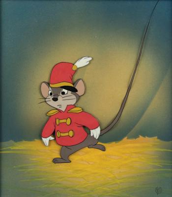Lot #721 Timothy Q. Mouse production cel from