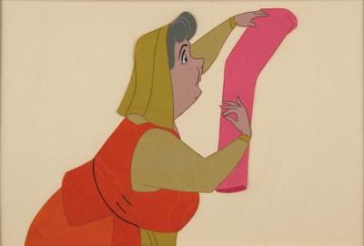 Lot #753 Flora production cel from Sleeping Beauty - Image 1