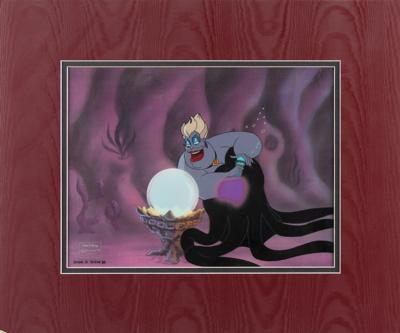 Lot #792 Ursula and crystal ball production cels from The Little Mermaid television show - Image 3