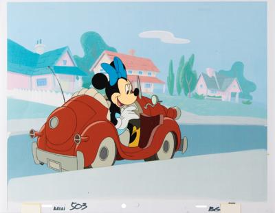 Lot #804 Mickey and Minnie Mouse production cels from Mouseworks - Image 2