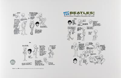 Lot #875 The Beatles limited edition model sheet - Image 2