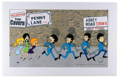 Lot #874 The Beatles limited edition cel - Image 1