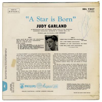 Lot #562 Judy Garland Signed Album