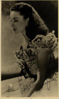 Lot #563 Gone With the Wind: Vivien Leigh Signed Photograph