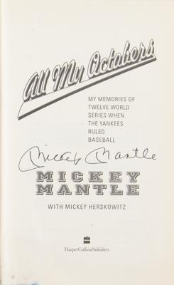 Lot #626 Mickey Mantle Signed Book - Image 2