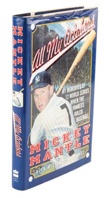 Lot #626 Mickey Mantle Signed Book - Image 3