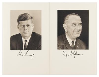 Lot #87 John F. Kennedy (4) Presidential Inauguration Items - Image 1