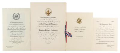 Lot #87 John F. Kennedy (4) Presidential Inauguration Items - Image 2