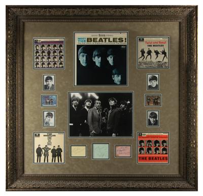 Lot #491 Beatles Signature Display - Image 6