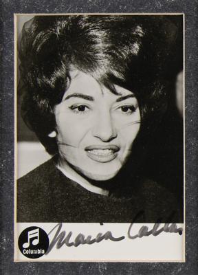 Lot #510 Maria Callas Signed Photograph - Image 2