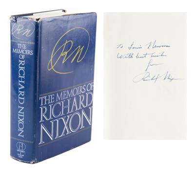Lot #95 Richard Nixon Signed Book - Image 1