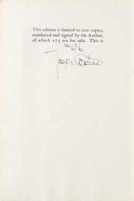 Lot #451 Joseph Conrad Signed Book - Image 2