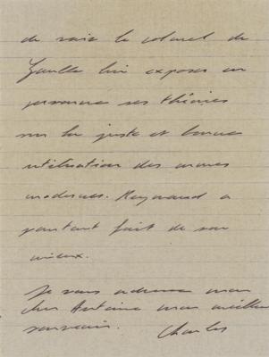 Lot #158 Charles de Gaulle Autograph Letter Signed - Image 9