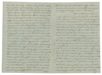 Lot #334 Horatio Nelson Letter Signed - Image 2