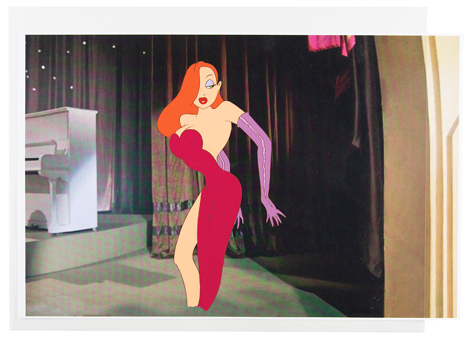 Jessica Rabbit Production Cel from Who Framed Roger Rabbit?