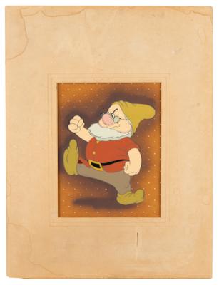 Lot #676 Doc production cel from Snow White and the Seven Dwarfs - Image 2