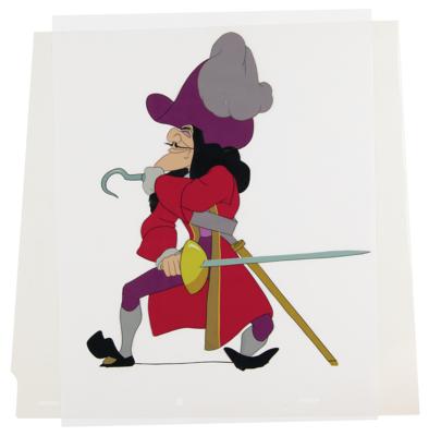 Lot #743 Captain Hook production cel from Peter Pan - Image 1