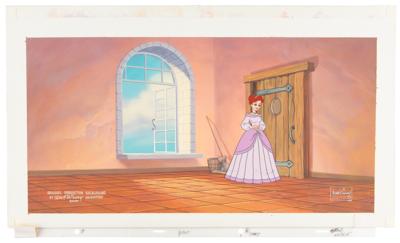 Lot #806 Ariel production key master background set-up from Little Mermaid II: Return to the Sea