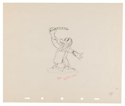 Lot #690 Donald Duck production drawing from Polar Trappers - Image 1