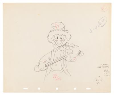 Lot #689 Harpo Marx production drawing from Mother Goose Goes Hollywood - Image 1