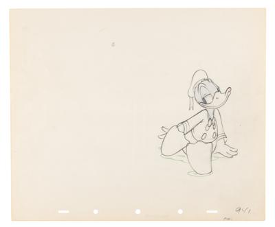 Lot #692 Donald Duck production drawing from The Autograph Hound - Image 1