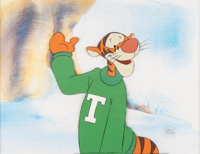 Lot #781 Tigger production cel from The New Adventures of Winnie the Pooh - Image 2