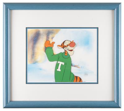 Lot #781 Tigger production cel from The New Adventures of Winnie the Pooh - Image 1