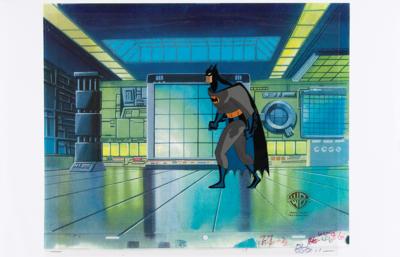 Lot #839 Batman production cel from Batman: The Animated Series