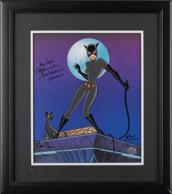 Lot #841 Catwoman multi-signed limited edition cel from Batman: The Animated Series - Image 2