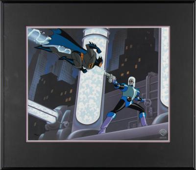 Lot #840 Batman and Mr. Freeze limited edition cel from Batman: The Animated Series - Image 2