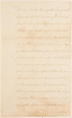 Lot #3002 Benjamin Franklin Document Signed - Image 3