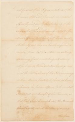 Lot #3002 Benjamin Franklin Document Signed - Image 5