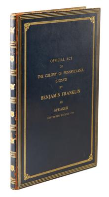 Lot #3002 Benjamin Franklin Document Signed - Image 8